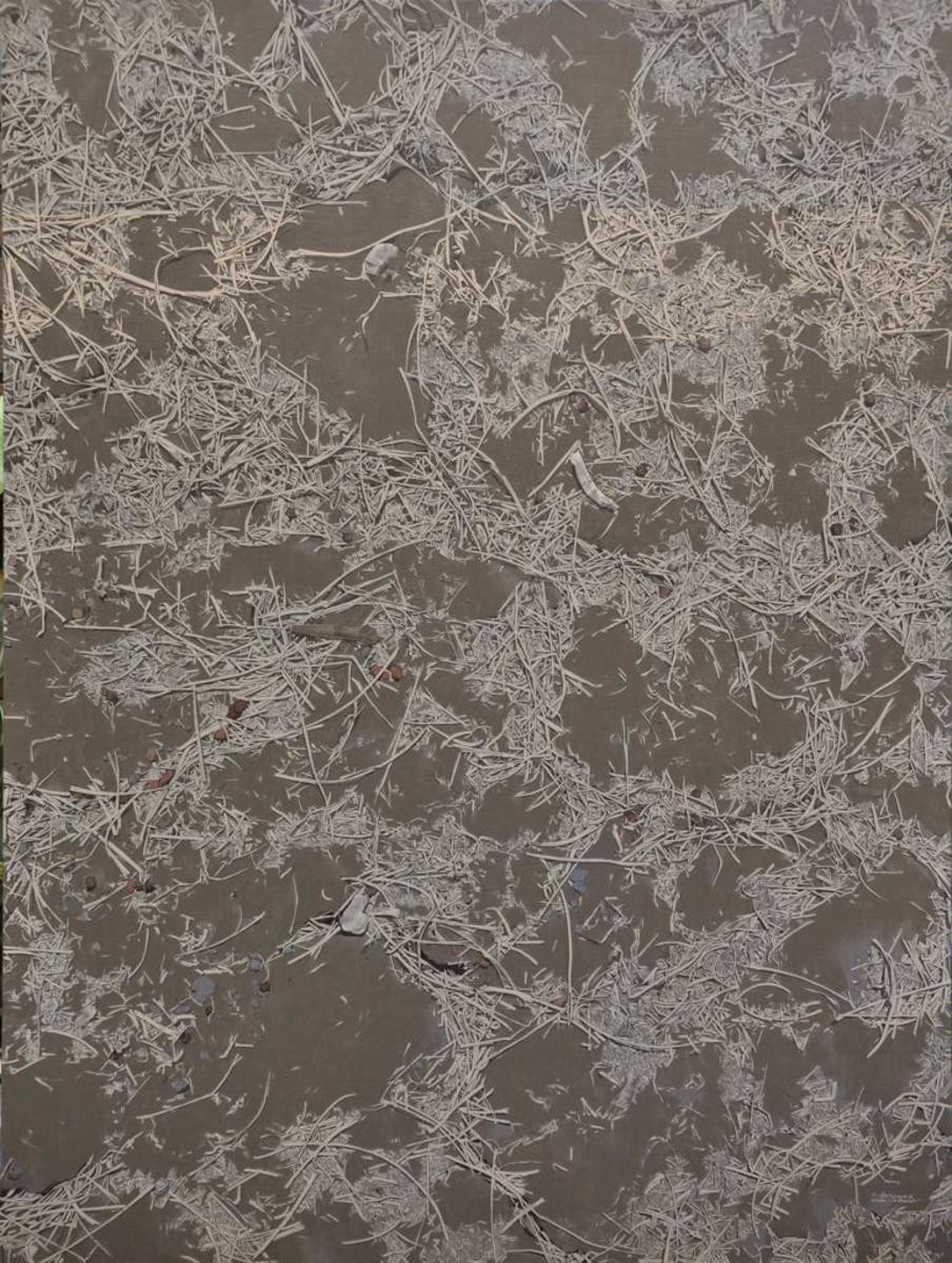 The Waste Land, 2017 — Oil on canvas, 150 × 100 cm.